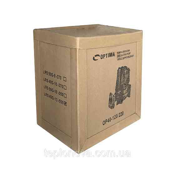 Насос циркуляційний Optima OP40-120 220 мм + гайки, + кабель із виделкою! Чернівці