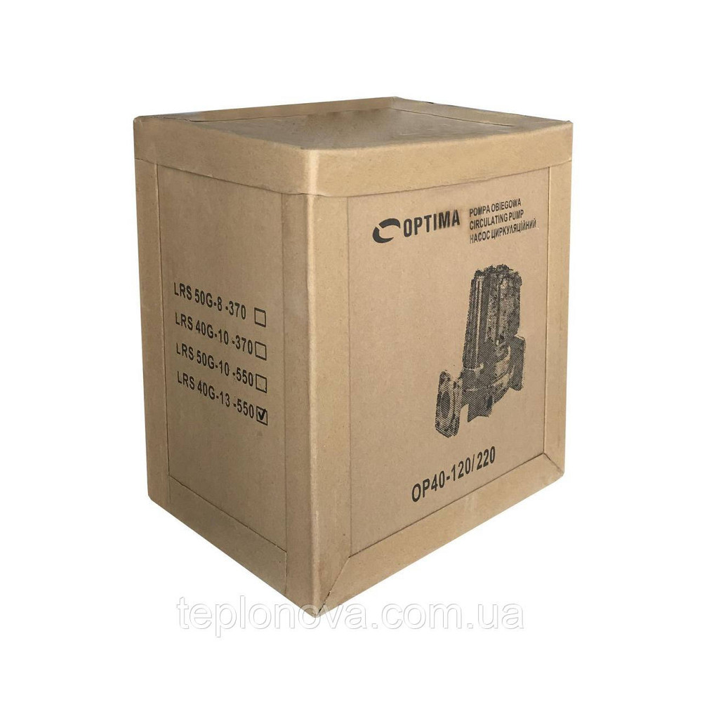 Насос циркуляційний Optima OP40-120 220 мм + гайки, + кабель із виделкою! Чернівці - фото 3