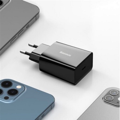 Зарядное устройство Baseus Speed Mini Quick Charger Black (CCFS-SN01) Винница - изображение 2