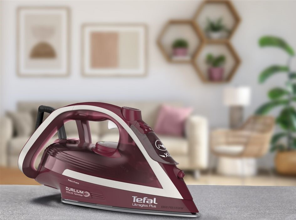 Праска Tefal Ultragliss Plus FV6820E0 ( Бордовий ) Харьков - изображение 4
