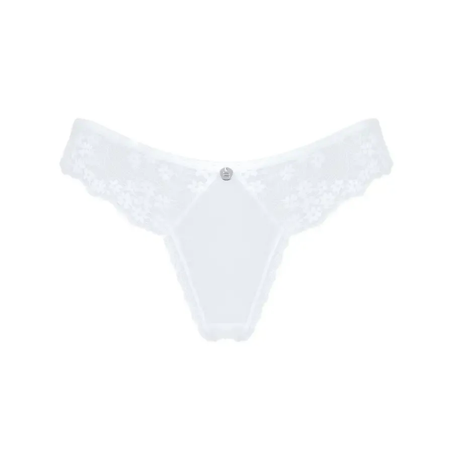 Напівпрозорі трусики Obsessive Heavenlly panties M/L, відкриті сідниці Львов - изображение 5