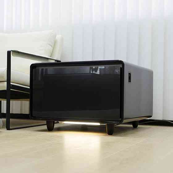 Розумний журнальний стіл (тумба) з холодильником Primst TB65 (Чорний, 65 літрів) Київ