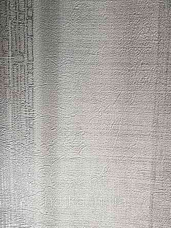 Шпалери вінілові на флізеліні Marburg Loft 0.53х10 смуги розмиті сірі чорні сріблясті Київ