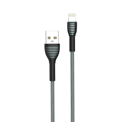 Дата кабель USB 2.0 AM to Lightning 1.0m ColorWay (CW-CBUL041-GR) Вінниця - фото 4