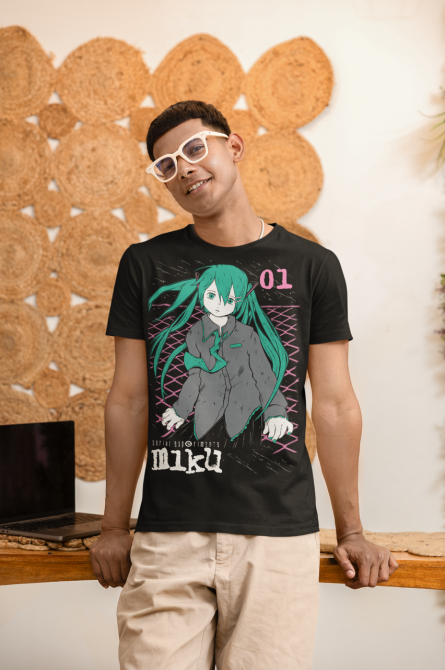 Футболка для мальчика аниме Сериал Експериментс Лаин Лаин оверсайз (рост от 165 до 180 ) Черний AnimeJ0702m Днепр - изображение 4