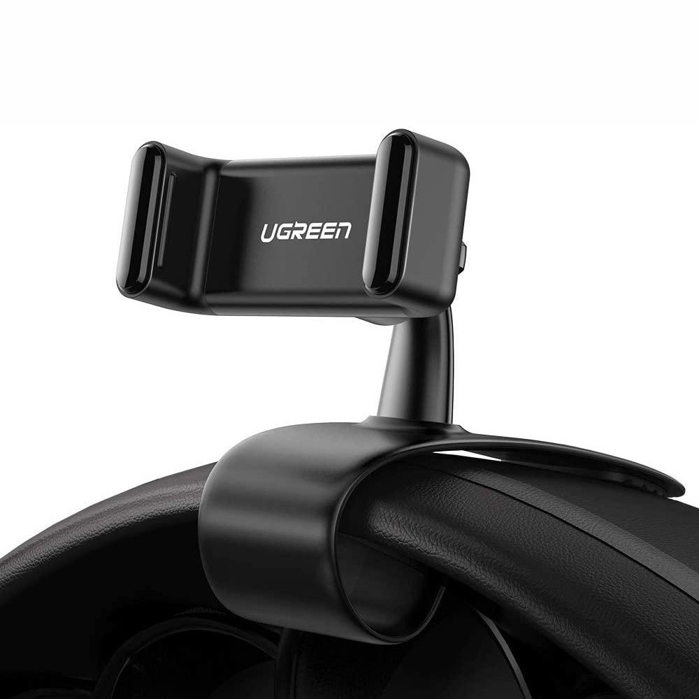 Автодержатель для телефона UGREEN LP189 Dashboard Snap Clip Phone Holder Black Киев - изображение 3