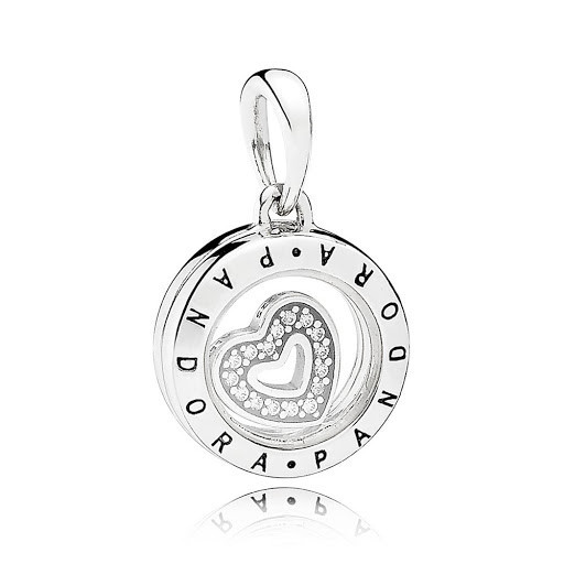 Серебряный шарм Пандора  