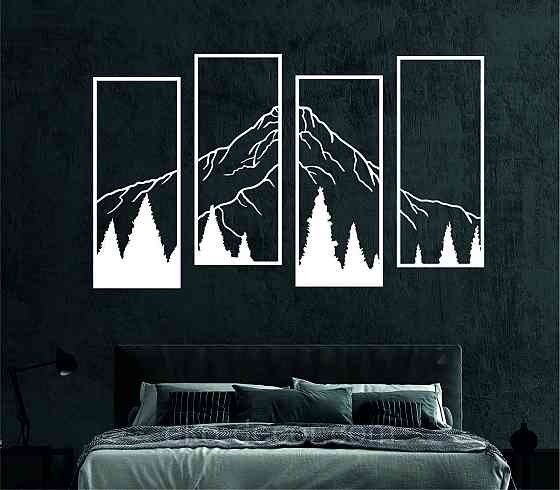 Декоративне настінне Панно «Гори», Декор на стіну Київ