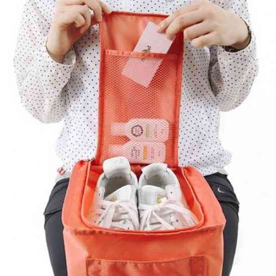Сумка-органайзер для взуття дорожній помаранчевий Вінниця
