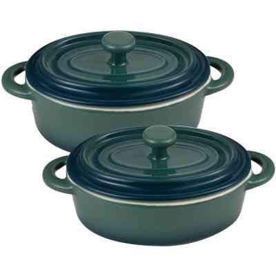 Рамекін Bergner Excalibur набір 2шт овальні (BG-13365-GR) Вінниця