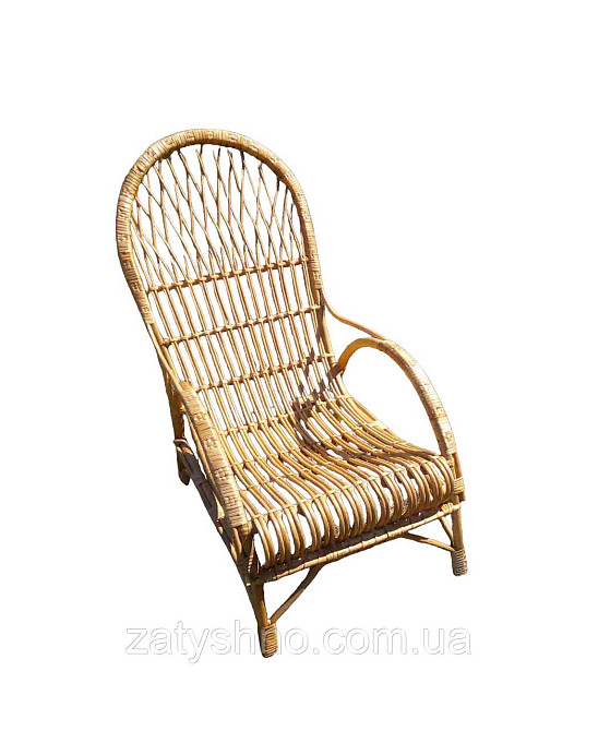 Шезлонг плетеный из лозы Киев - изображение 1