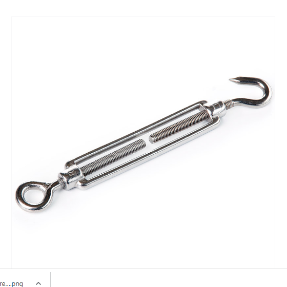 Стяжка кована M6*110мм нержавіюча сталь гак/кільце APRO Житомир