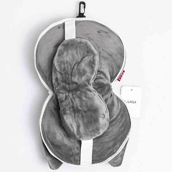 Дорожній набір 2 в 1 Fine Cat подушка-трансформер та маска для сну HP-56-23G Коломия