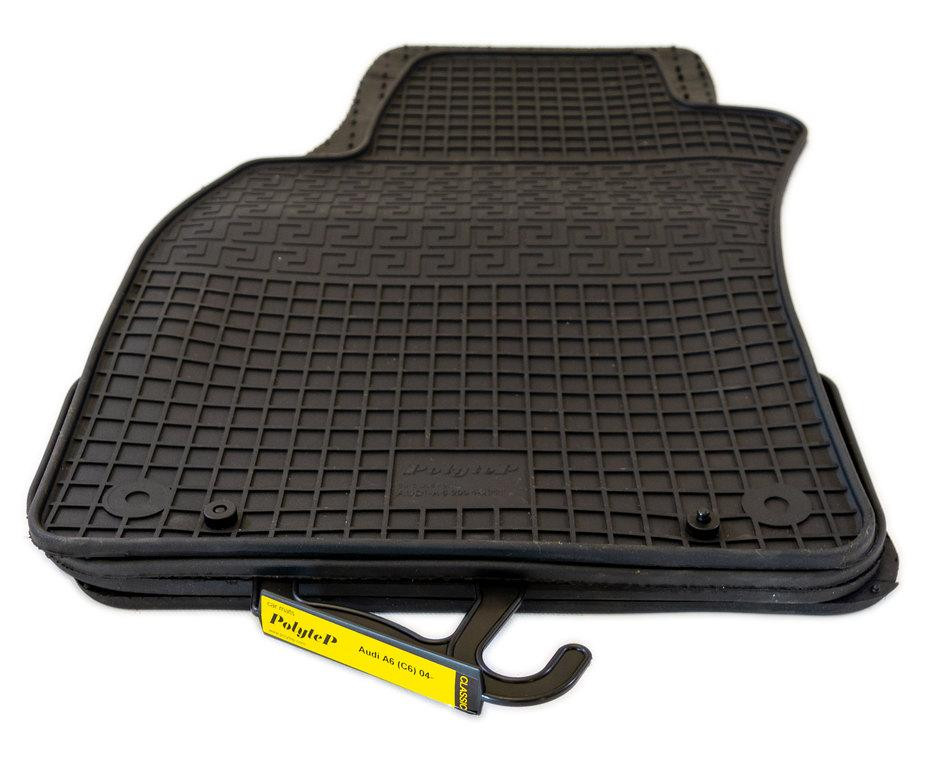 Килимки салону гумові Audi A6 (С6) 04, к-т (4шт.) Київ - фото 1