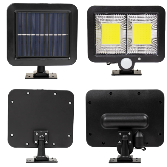 Уличный светильник на солнечной батарее,1200 мАч,1400лм,2СОВ SL-F98 SBR Киев