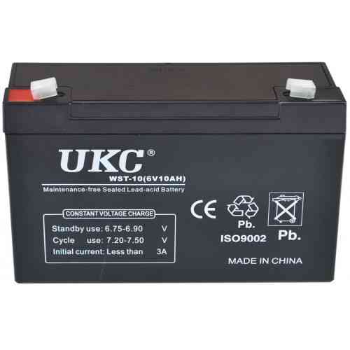 Акумулятор UKC Battery WST-10 6V 10A Вінниця