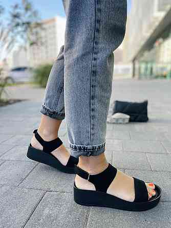 ARLEN Босоніжки жіночі ARLEN Бос-02 чорні (літо, замша натуральна) (3745) лише 37р. Коломыя