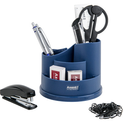 Настольный набор Axent Welle, в блистере, синий индиго (2102-47-A) Винница - изображение 1