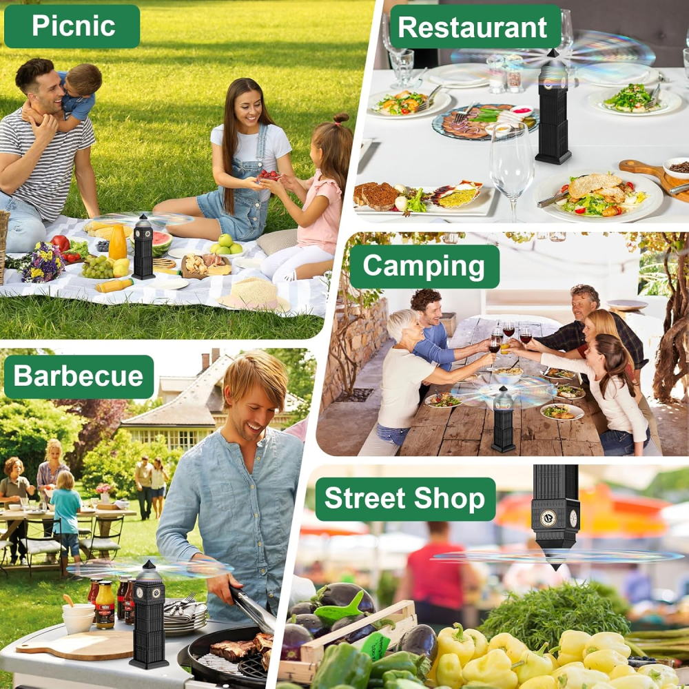 Вентилятор від мух BERMOSO 4 шт Луцк - изображение 2