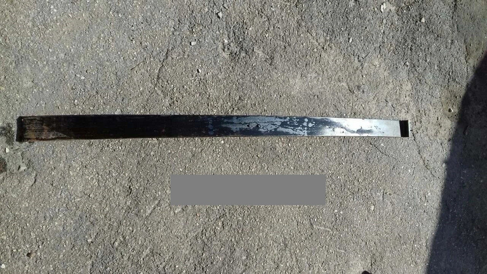 Лист рессоры задней 2 ЗИЛ-130. Размер - 1515 мм. 130Д-2912103 Харьков - изображение 1