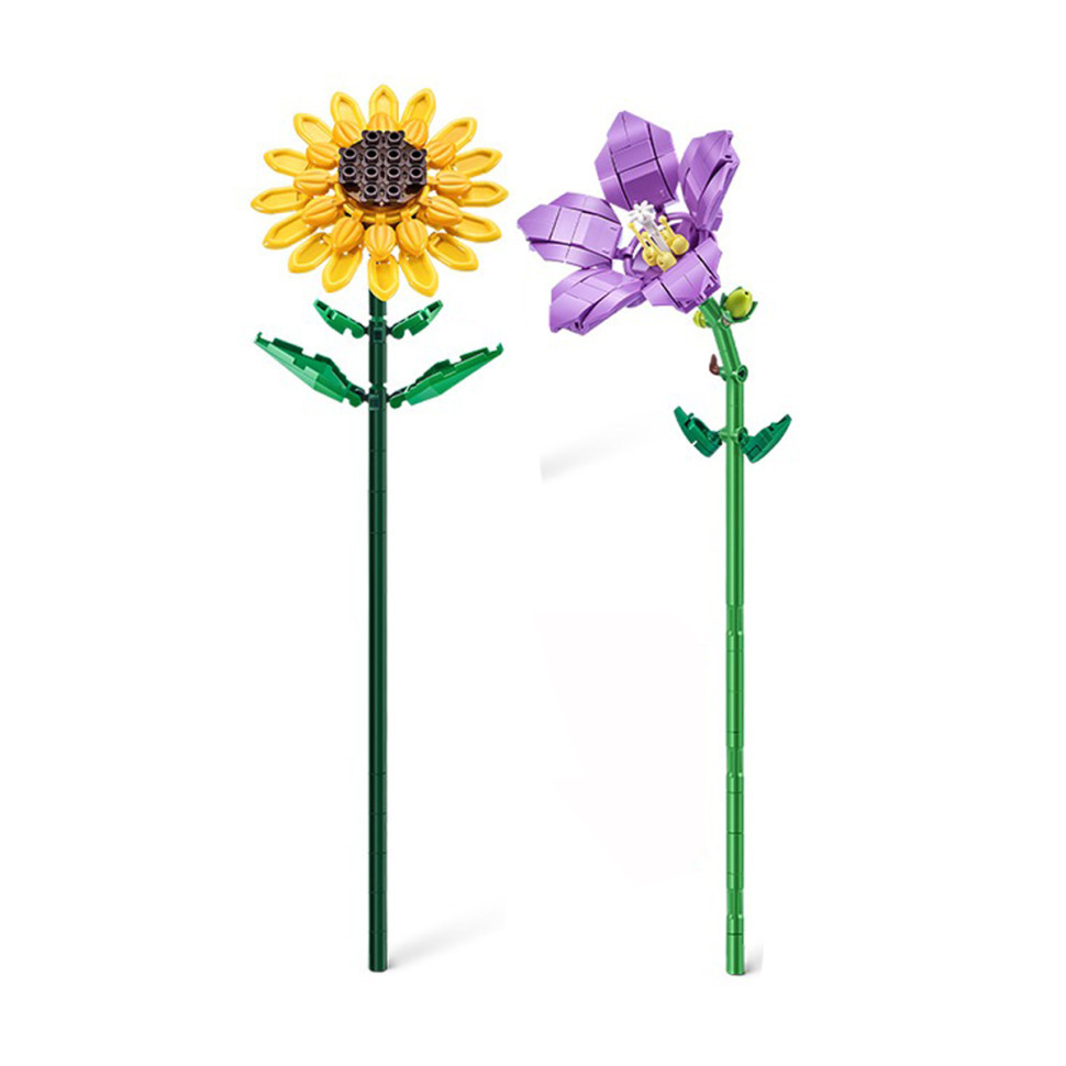 Дитячий конструктор Ірис і Соняшник MAX 83184GQ1-212, 212 деталей Вінниця - фото 1