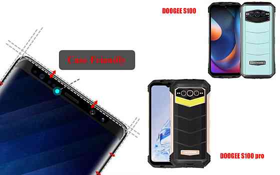 Захисне скло HyperGlass Pro для DOOGEE S100, S100 pro – максимальна чутливість та захист Київ