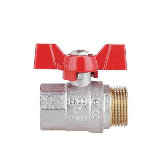 Кран кульовий Thermo Alliance Standart 1" ВН для води (метелик) SD607NW25PN40 Київ