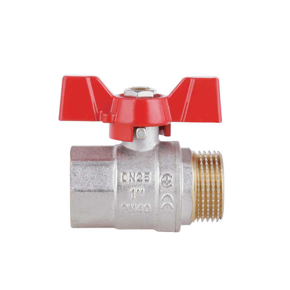 Кран кульовий Thermo Alliance Standart 1" ВН для води (метелик) SD607NW25PN40 Київ - фото 5