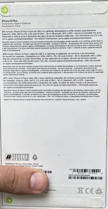 Iphone 14 Plus 256 Gb Blue. Київ - фото 1
