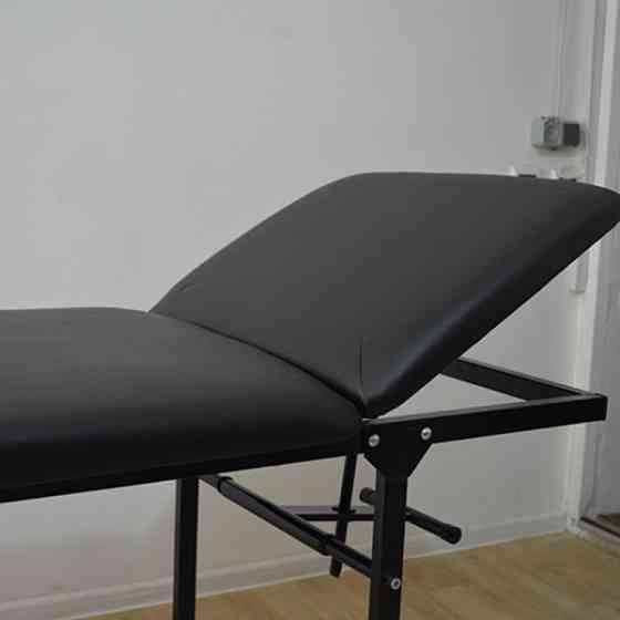 Масажний стіл-кушетка UK20 Стаціонарна, чорні ножки Київ