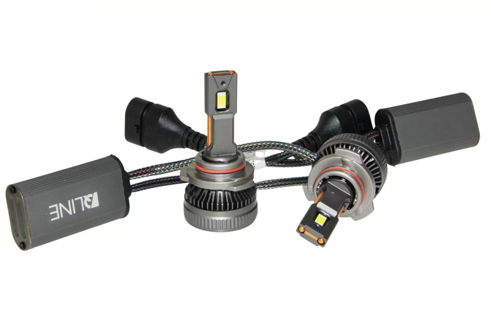 Комплект светодиодных ламп QLine DualVision HB4 (9006) 65W Canbus 6000K 12V Харьков - изображение 9