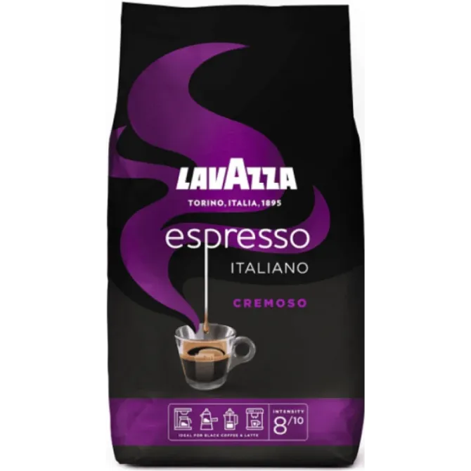 Кава Lavazza Espresso Cremoso в зернах 1 кг Львів - фото 1