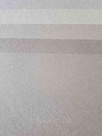 Шпалери метрові вінілові на флізеліні A.S.Creation Flowers Symphony1.06x10 смужки павутинка сірі перламутр Київ