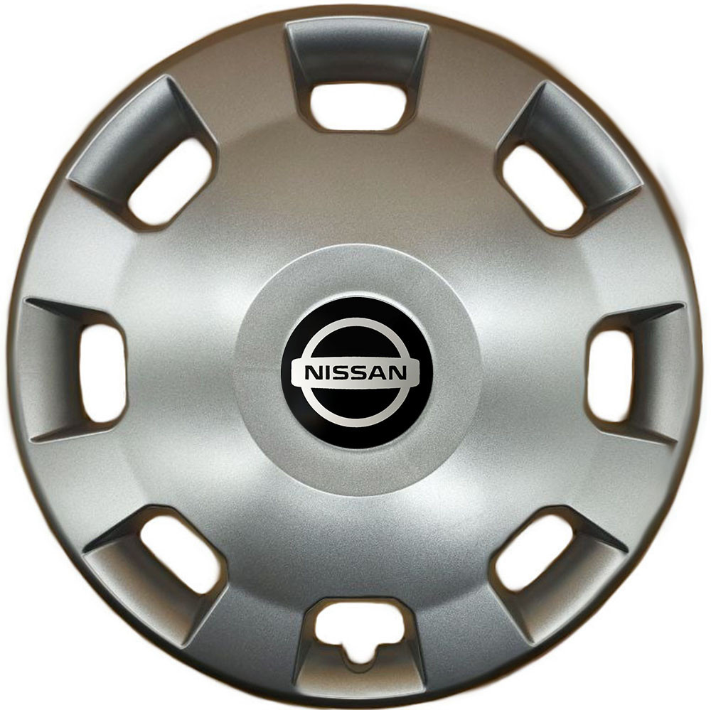 Автомобильные модельные колпаки R14 Nissan 207 4шт, SJS, серебряные Киев - изображение 1