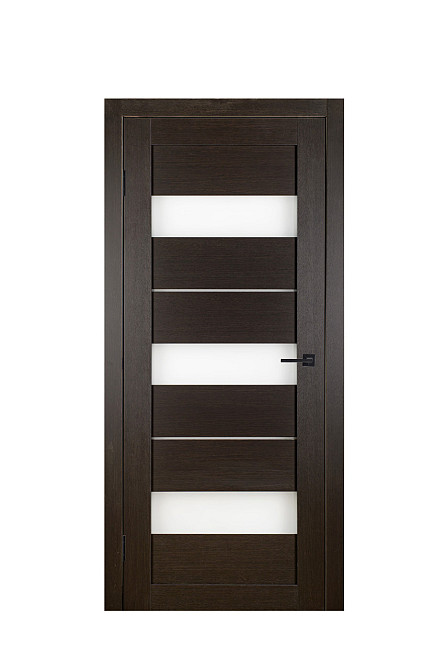 Двери Sun Doors Лилу New Венге New + Cтекло сатин 90*200 см Двери межкомнатные деревянные Киев - изображение 1