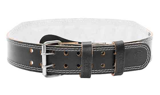 Пояс для важкої атлетики Power System PS-3100 Power шкіряний Black S Кам'янське