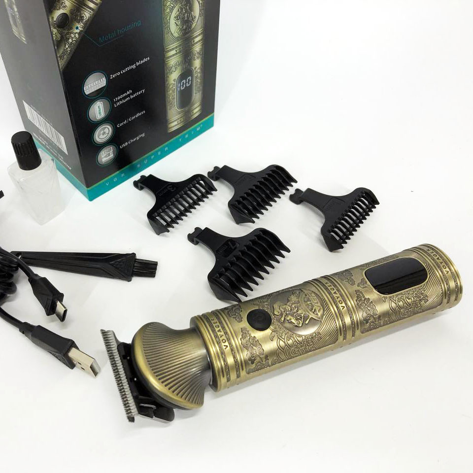 Тример для скронь, Практична машинка для стрижки волосся Електромашинка волосся RV-25 Львів - фото 5