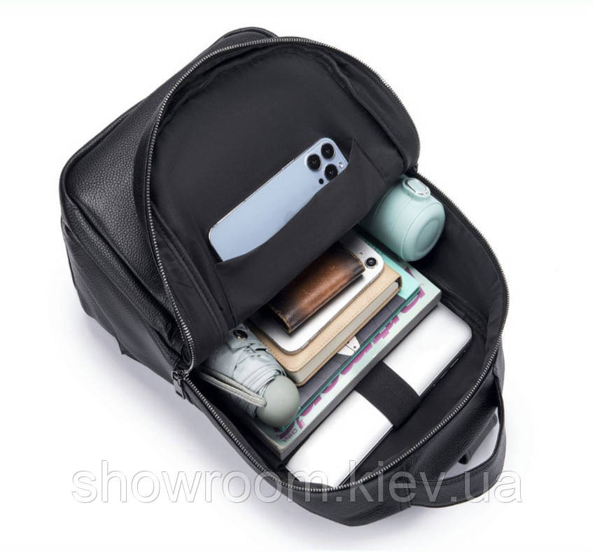 Чоловічий шкіряний рюкзак Leather Collection (5056) Київ - фото 3