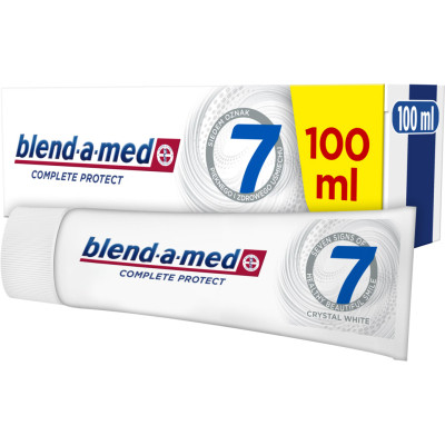 Зубна паста Blend-a-med Complete Protect 7 Кришталева білизна 100 мл (8001090716279) Вінниця - фото 1