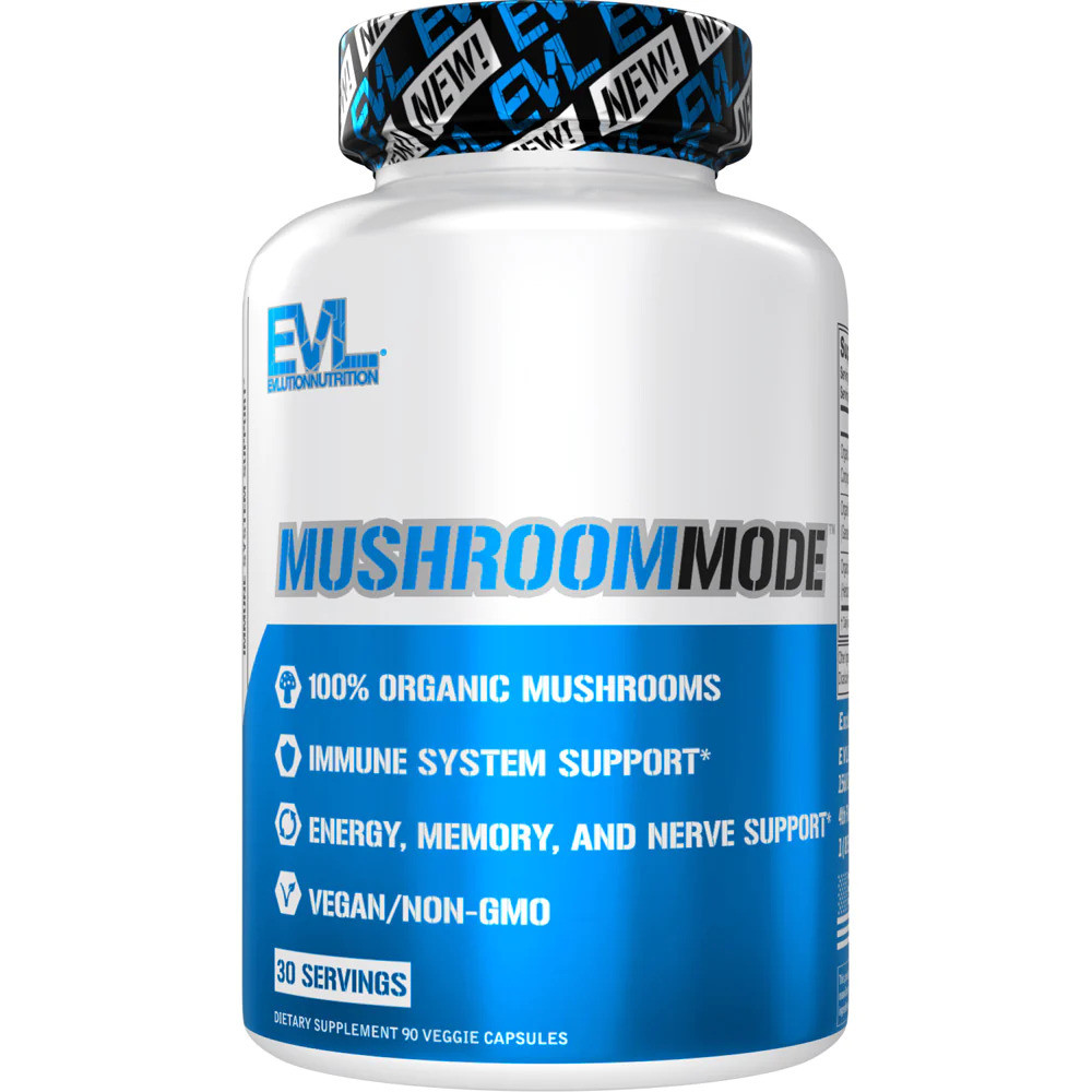 Суміш грибів для імунітету Evlution Nutrition MushroomMode 90 Veggie Capsules Луцьк - фото 1