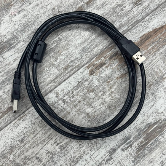 Кабель USB 2.0 AM - AM 1.5м для периферийных устройств с ферритовым кольцом Киев