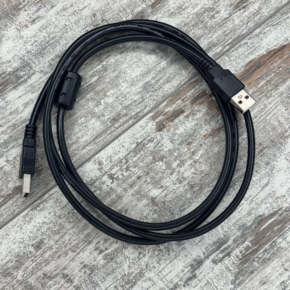 Кабель USB 2.0 AM - AM 1.5м для периферійних пристроїв з феритовим кільцем Київ - фото 2
