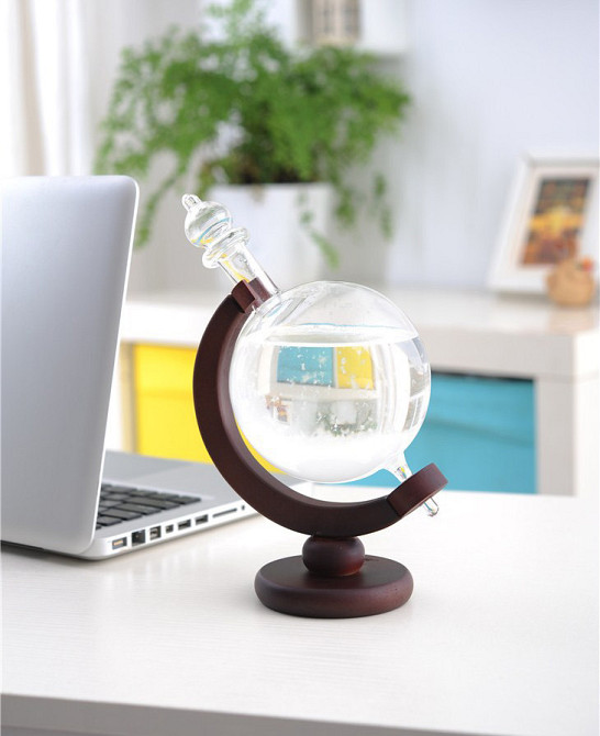 Штормгласс барометр Глобус, Storm glass Кременчуг - изображение 2