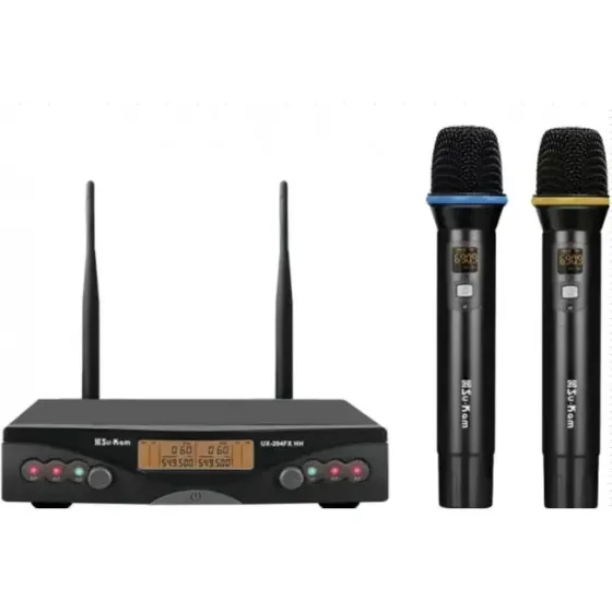 Професійний динамічний мікрофон Su-Kam DM 204FX для сцени, студії, мовлення та запису звуку високої якості Одеса