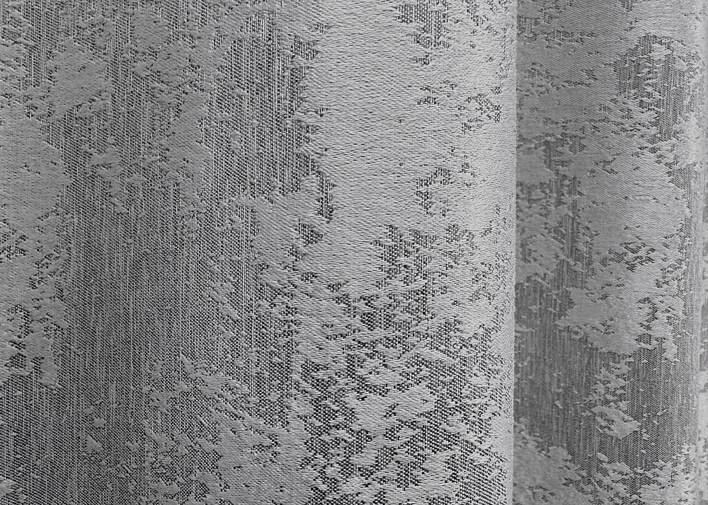 Комплект коротких штор VR-Textil Жаккард Sultan YL № 1668ш Серый 130х170 см 2 шт (35-0309) Киев - изображение 7