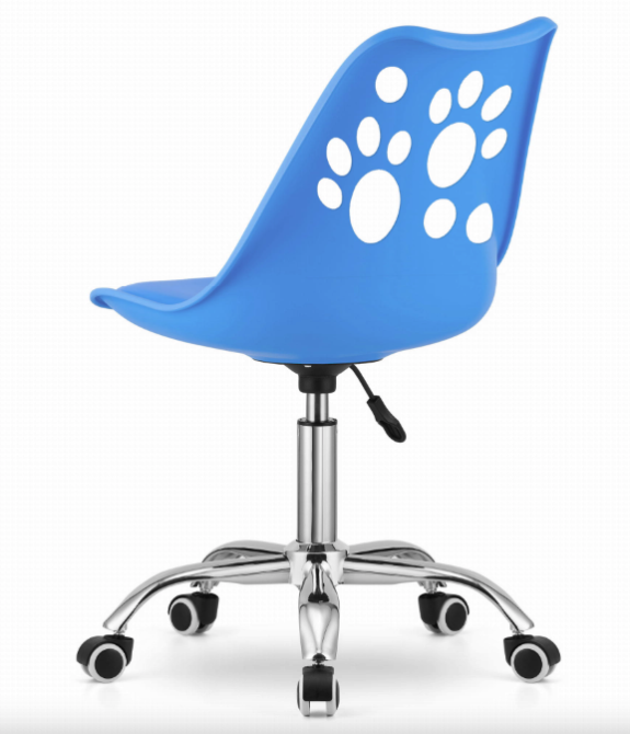 Офісне крісло Leobert Print синій Киев - изображение 4