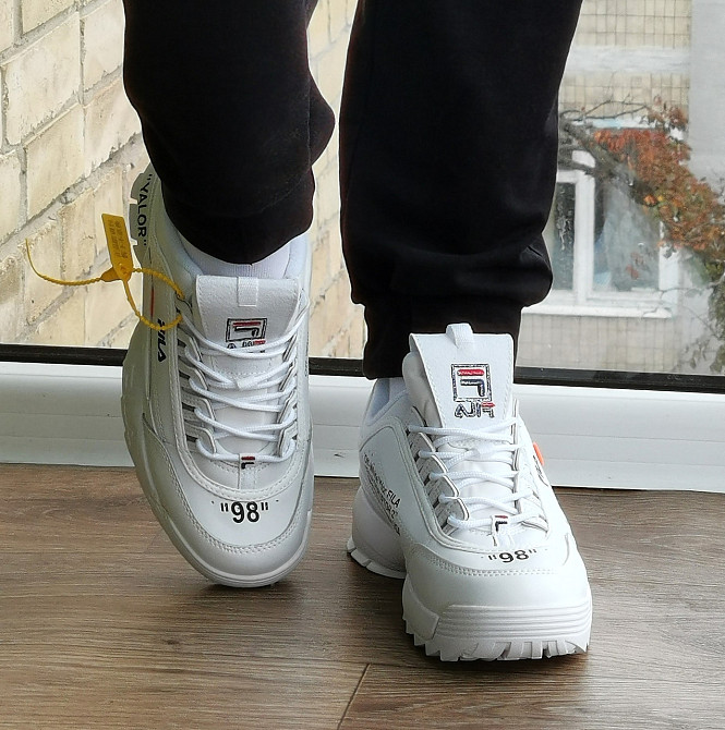Кроссовки FILA Disruptor Белые Фила Женские (размеры: 36,37,38,39,40) Видео Обзор Днепр - изображение 7