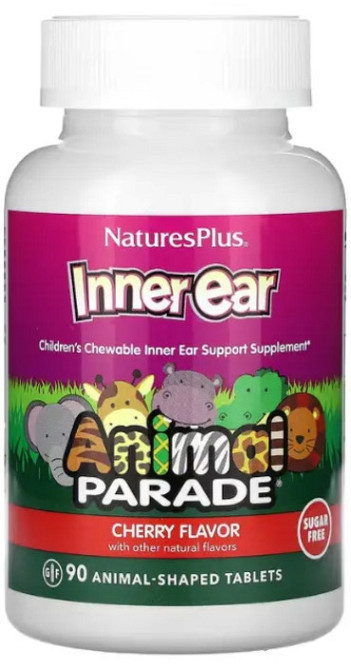 Витамины для детей Nature's Inner Ear Children's Chewable 90 жув таб вишня Киев - изображение 1