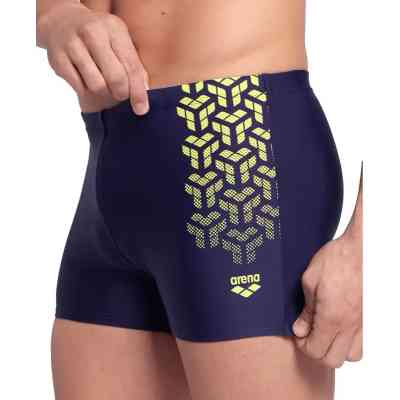 Плавки Arena Kikko V Swim Short 006703-760 темно-синій, жовтий 85 (3468337154259) Винница