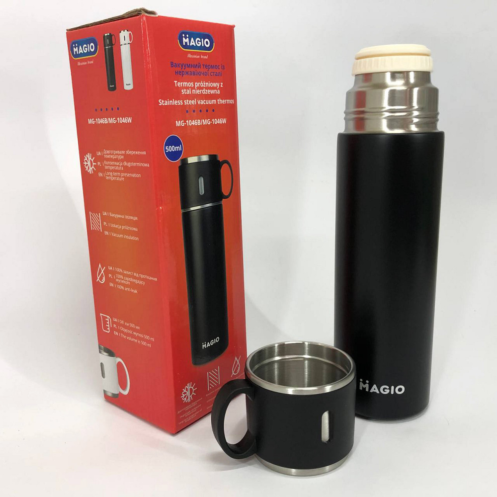 Универсальный качественный термос MAGIO, Термос металлический походный для напитков JK-54 Львов - изображение 7